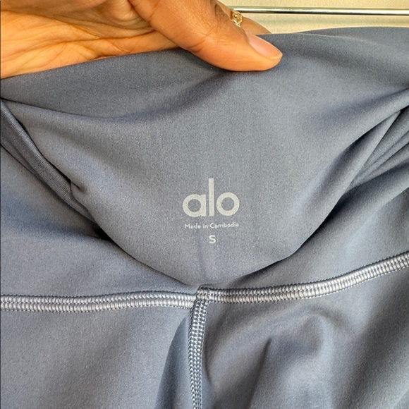 ALO Yoga Softsculpt High-Waist Legging in Bluestone - S - Picture 6 of 6